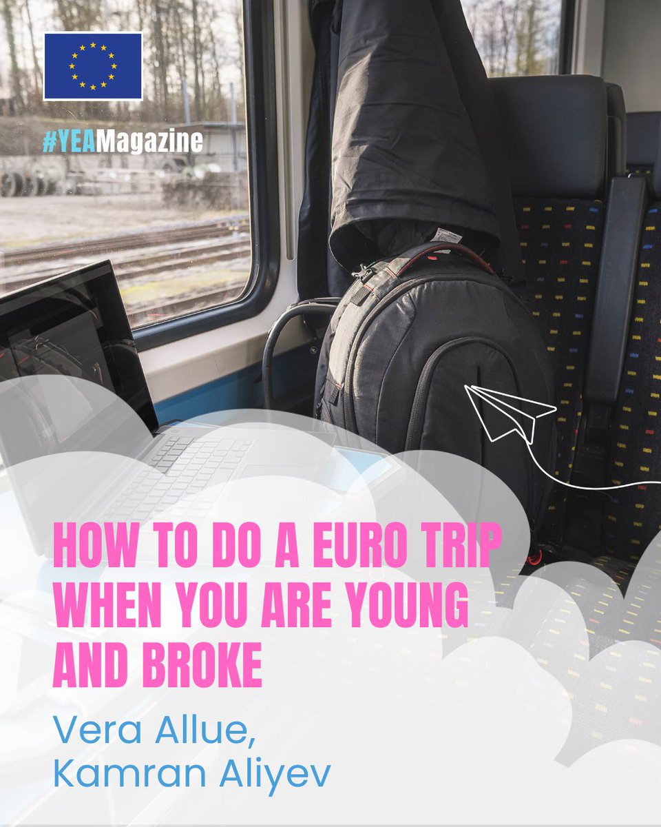 euneighbours's tweet image. 🇪🇺 Ever dreamed of travelling Europe without breaking the bank?
20 countries, 30 cities, 40 trains... all before turning 19. From Erasmus+ to DiscoverEU, here’s how Vera, a Young European Ambassador from 🇪🇺 the EU, made it happen.🚆
📰 Read the full article in YEA Magazine 2025…