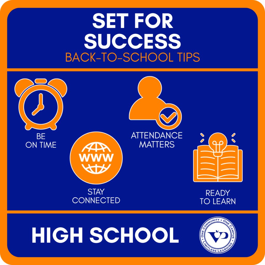 ValleyParkHS's tweet image. 💤 It&apos;s time to reset your sleep schedule. Trust us, 7:40 a.m. feels way different after summer break. Start easing into that school wake-up time now so the first day doesn’t hit like a truck. 😴⏰#VPPride #LimitlessLearning
