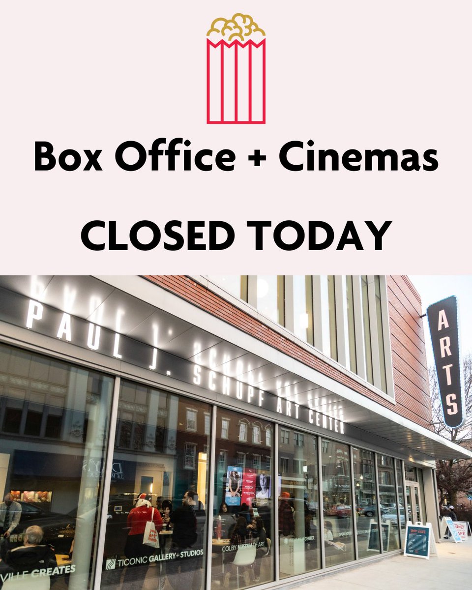 mainefilmcenter's tweet image. The Ed Harris Box Office and the cinemas are closed today, Tuesday, July 22, for a post-@MIFFMaine break. We’ll reopen tomorrow at our normal hours. Thanks for a phenomenal festival!
Tickets available online for tomorrow's films: watervillecreates.org/mainefilmcenter
#MaineFilmCenter #MIFF28