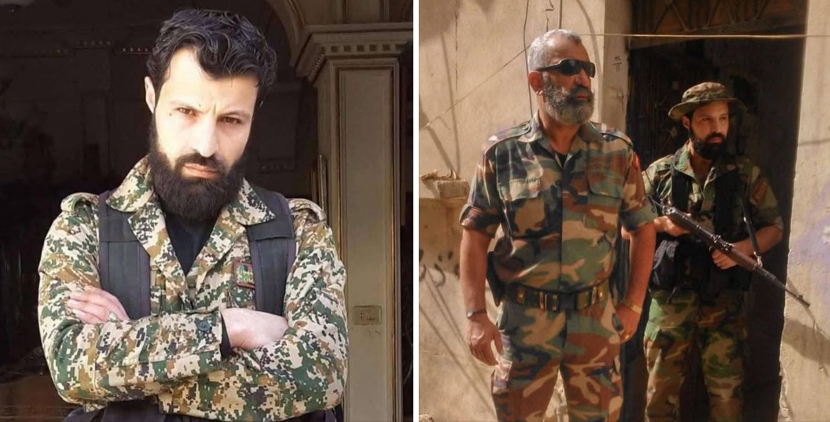 AsaadHannaa's tweet image. Hadi Abu Aasi, the personal guard of Eissqm Zaher Aldeen (one of the worst criminals in Assad’s army)
Hadi was killed in Swayda while he was fighting against the Syrian government.