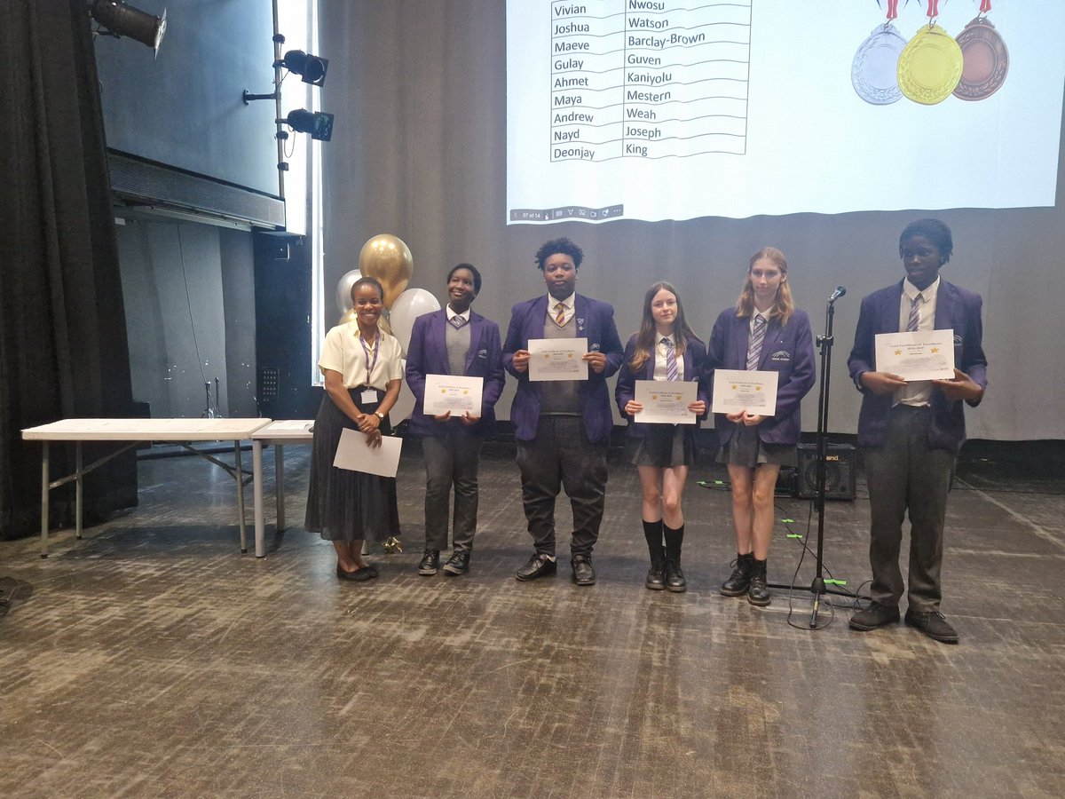 BridgeAcademyE2's tweet image. A massive congratulations to all students who received an award at our prestigious End of Year Awards Ceremony. These students have achieved the highest number of achievement points this year, and consistently demonstrate our values of hard work, integrity and kindness.