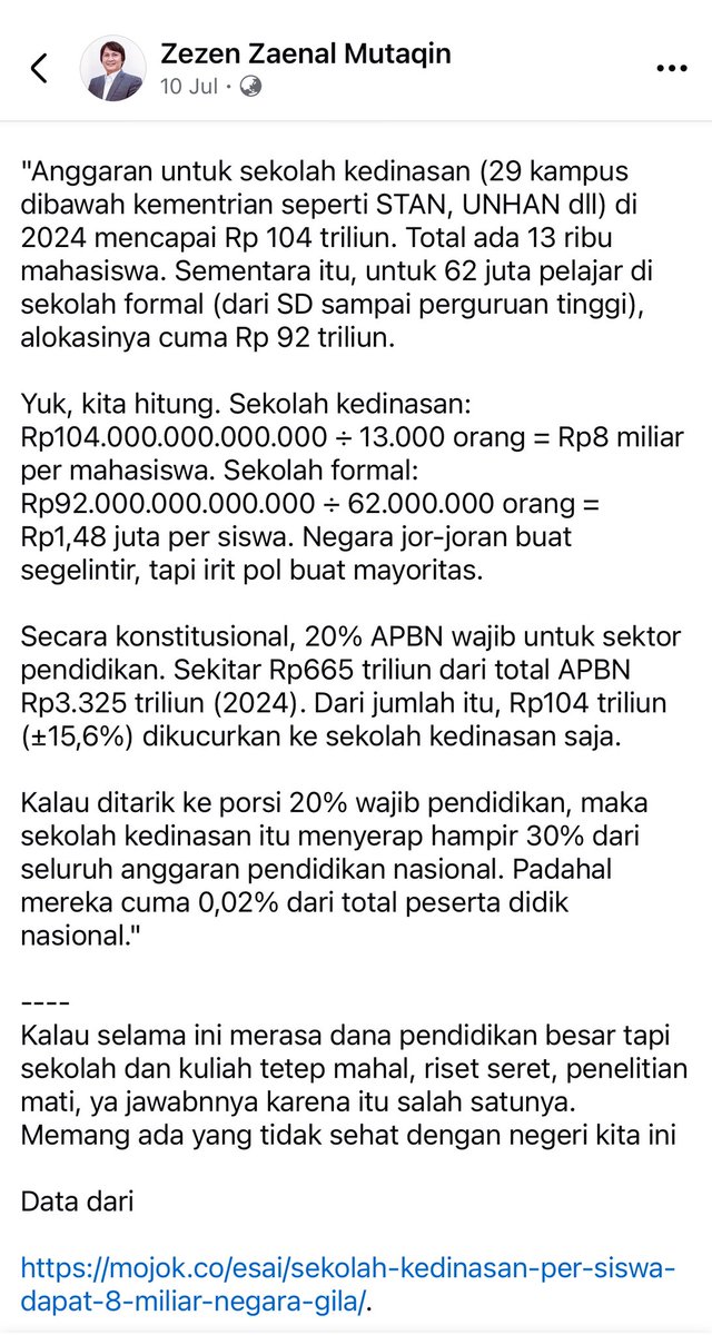 Kok bisa?