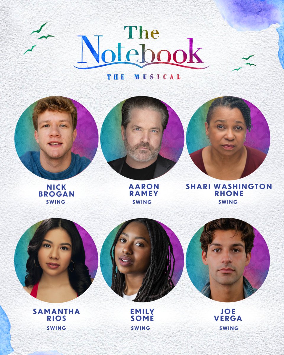 Come spend your days with the cast of The Notebook North American Tour 💙

#NotebookMusical #TheNotebookTour #TheNotebookTourCast