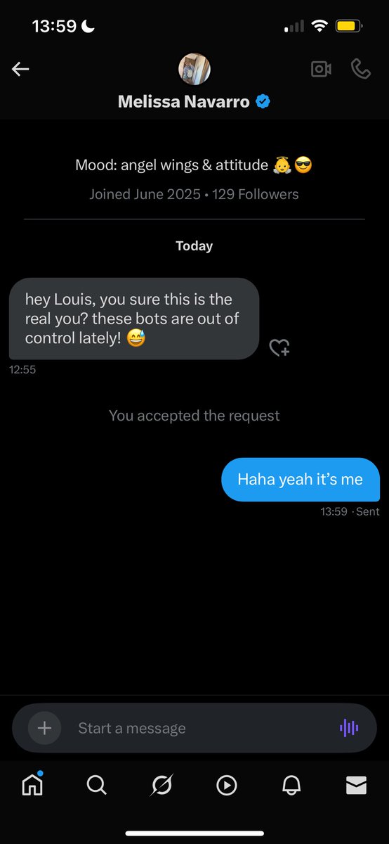 LouisMayBeFunny's tweet image. No idea who this is
Iโll keep you in the loop