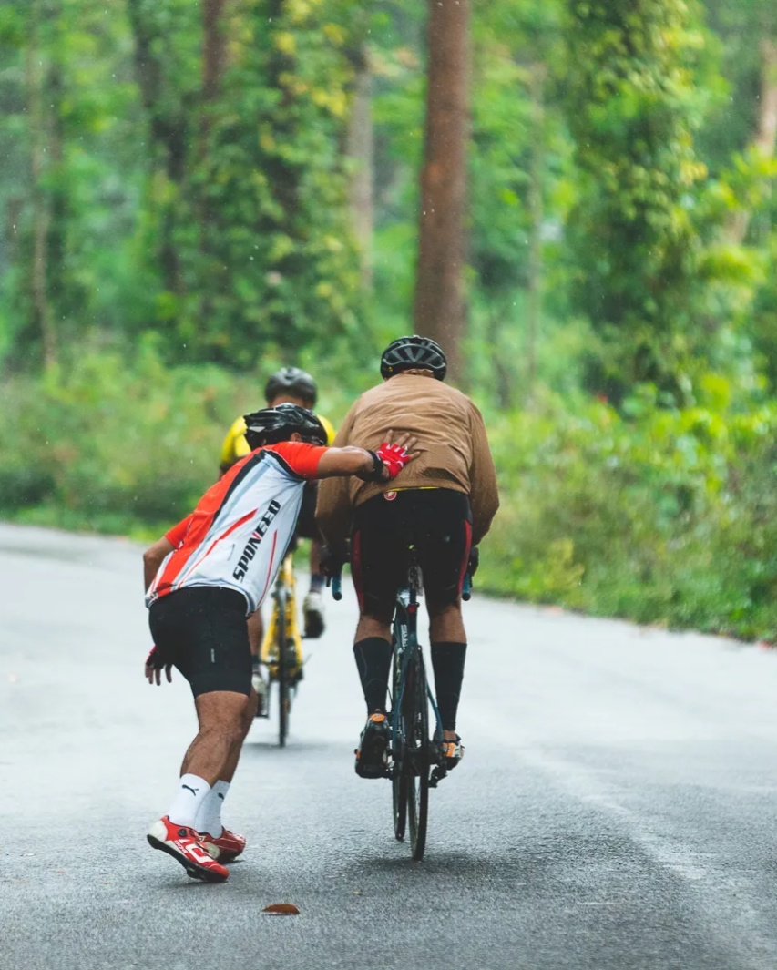 Maps guided the route. Spirit guided everything else.