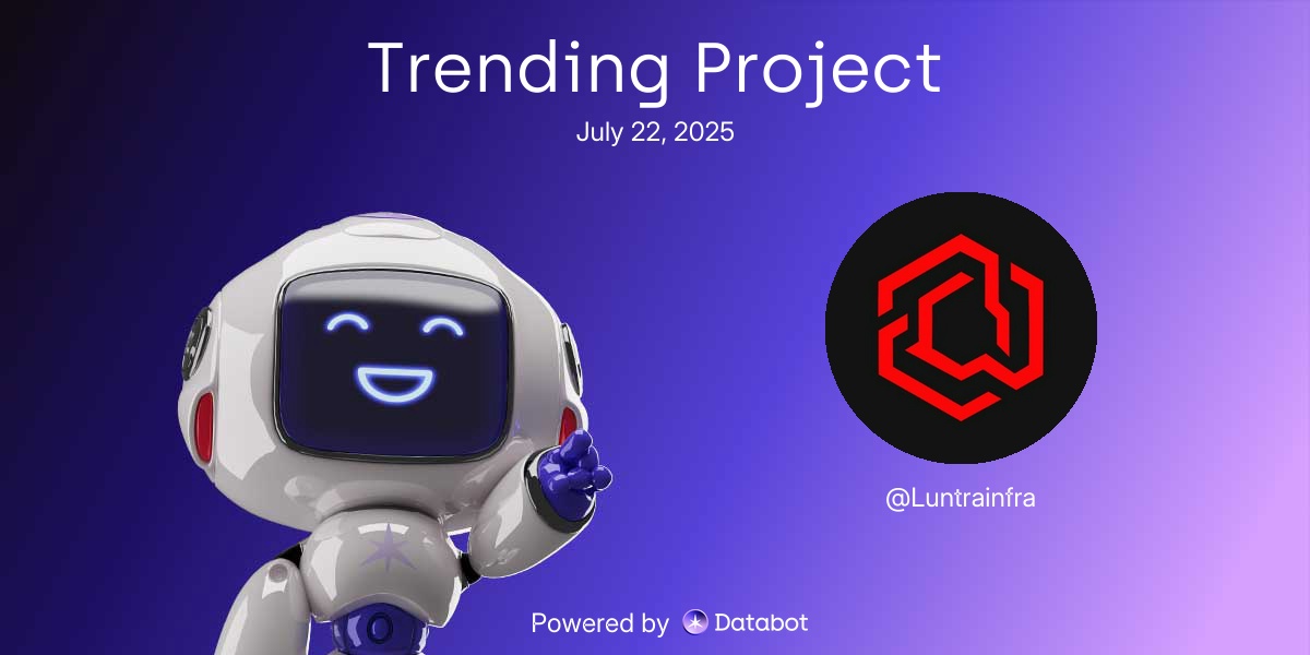 📈 @Lunrainfra is a next-generation rollup infrastructure powered by AI, offering faster transactions, MEV protection, and gasless execution.

- AI-native rollup technology enhancing DeFi with intelligent transaction analysis.
- MEV Radar provides 94% accurate detection of