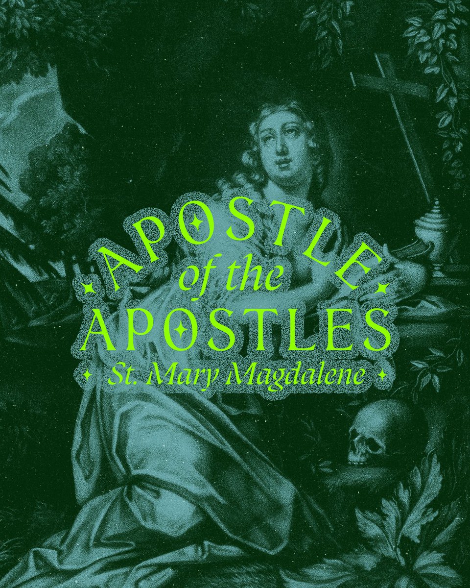 The title "Apostle of the Apostles" was given to Mary Magdalene by Saint Thomas Aquinas. She appears in the Gospels in the most dramatic moment of Jesus' life. Mary Magdalene was among the first to announce the joyful message of Easter!

#lifeteen
#MaryMagdalene