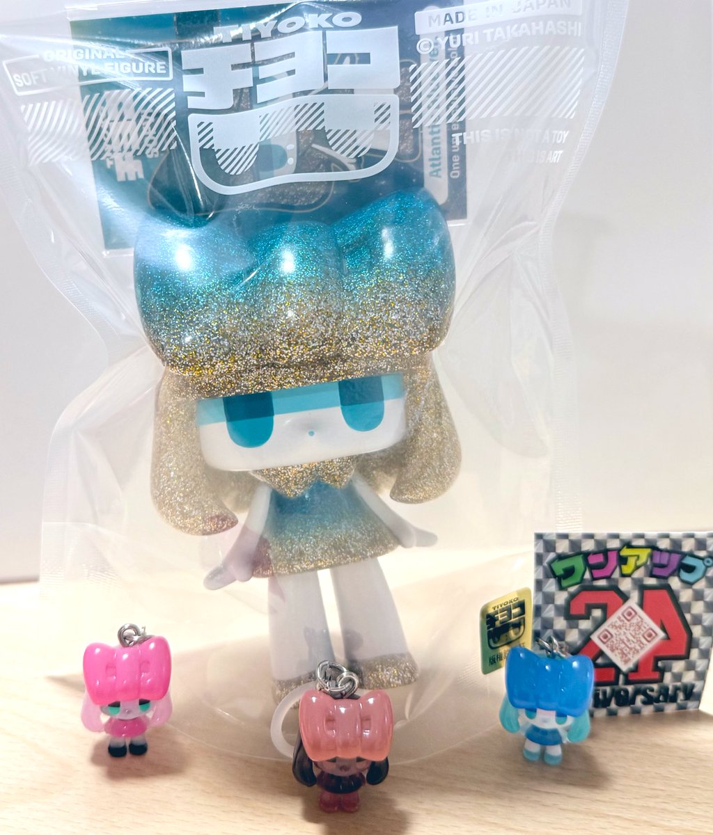 【個展限定カラー】　チヨコ　タカハシユリ 直筆サイン入り】 チヨコ ソフビ 個展限定カラー Tiyoko MODE