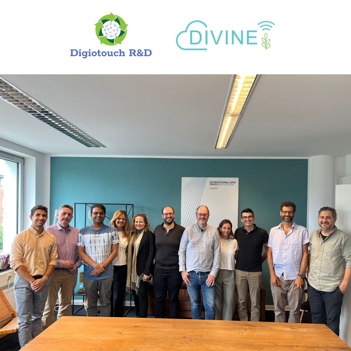 Digiotouch R&D (@digiotouch_rd) on Twitter photo From June 25โ27, <a href="/divine_hrzn_eu/">Horizon Europe DIVINE Project</a> held its 8th Plenary in Dortmund ๐ฉ๐ช, hosted by IDSA!
Partners reviewed progress and aligned next steps to boost the #agridata economy and data-driven #EU agriculture.
<a href="/digiotouch_rd/">Digiotouch R&D</a> leads pilot deployment across 4 sites.๐shorturl.at/EOqj4 From June 25โ27, <a href="/divine_hrzn_eu/">Horizon Europe DIVINE Project</a> held its 8th Plenary in Dortmund ๐ฉ๐ช, hosted by IDSA!
Partners reviewed progress and aligned next steps to boost the #agridata economy and data-driven #EU agriculture.
<a href="/digiotouch_rd/">Digiotouch R&D</a> leads pilot deployment across 4 sites.๐shorturl.at/EOqj4