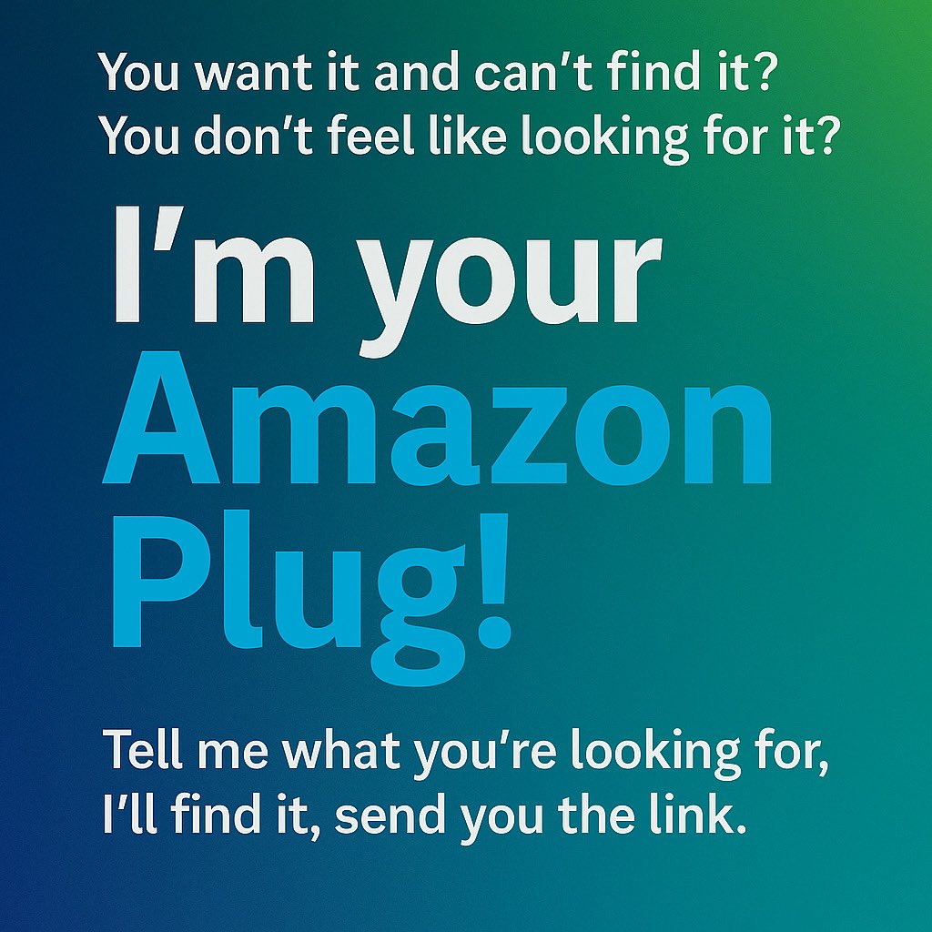 _BESNews_'s tweet image. You want it and can’t find it?
You don’t feel like looking for it?

I’m your Amazon Plug.
Tell me what you’re looking for — I’ll find it, send you the link.

No guessing. No scrolling. Just drop what you need.
💬 I’ll handle the rest.

#AmazonPlug #BESnews #PluggedIn #AffiliateLi