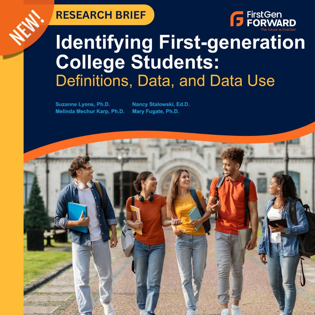 FirstgenForward's tweet image. NEW DATA! We&apos;re proud to announce the release of the second installment in our new national landscape analyses series, offering fresh insight into how U.S. colleges &amp;amp; universities define, identify, &amp;amp; use data on #FirstGen students today. Free download at bit.ly/FGFLandscape.