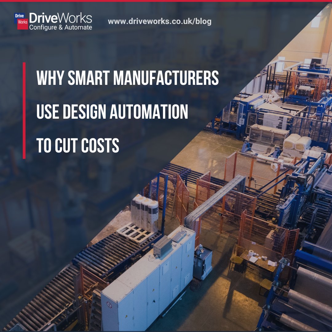 Design automation significantly reduces manufacturing costs by streamlining workflows, minimizing errors, and speeding up design cycle times. 

Learn more ➡️ ow.ly/4IVW50Wt5YZ

#DriveWorks #DesignAutomation #CPQ #3DProductConfigurator #Manufacturing #SOLIDWORKS