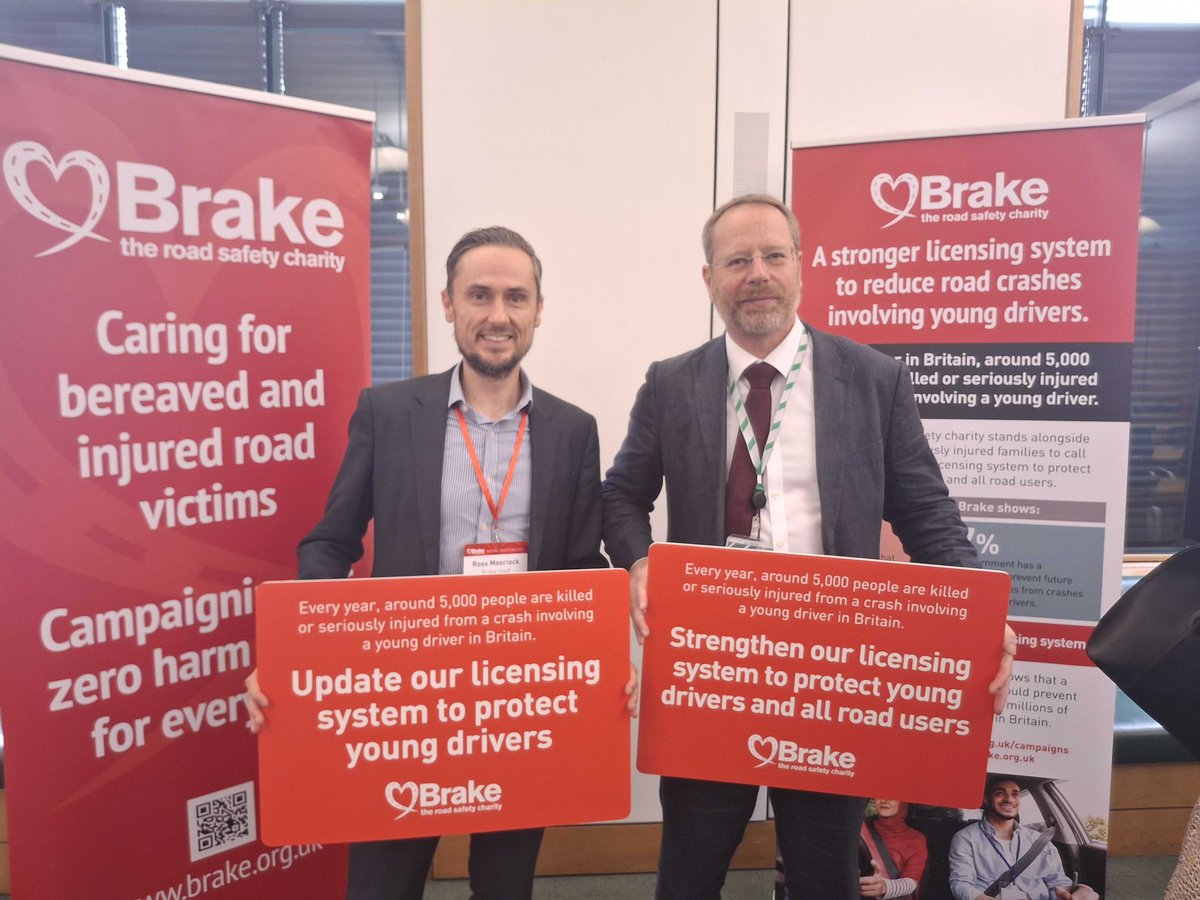 Last week we hosted our Annual Reception, welcoming the road safety community to remember road victims and call for change.

Learn more: ow.ly/BogV50WsFuo

We'd like to thank our sponsors, <a href="/AlderstoneSolic/">Alderstone Solicitors</a>, FM Conway and <a href="/GEOTAB/">Geotab</a> and Anna Sabine MP for hosting us.