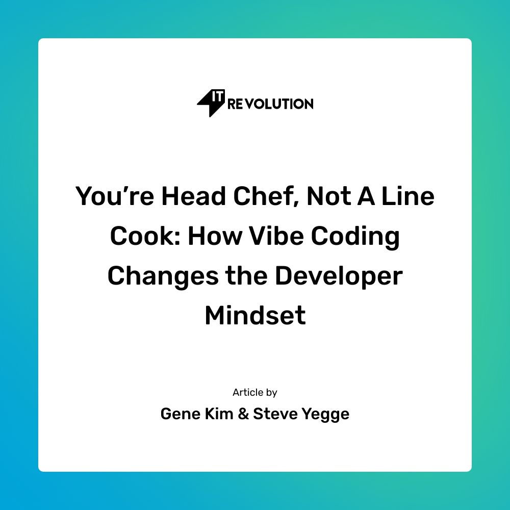 ITRevBooks's tweet image. Most developers have been using version control like a glorified save button for years. "Fix something dumb" commits, pushing straight to trunk.
AI agents changed everything. Now they're doing release engineer-level Git operations daily. The tool didn't change—the role did.…