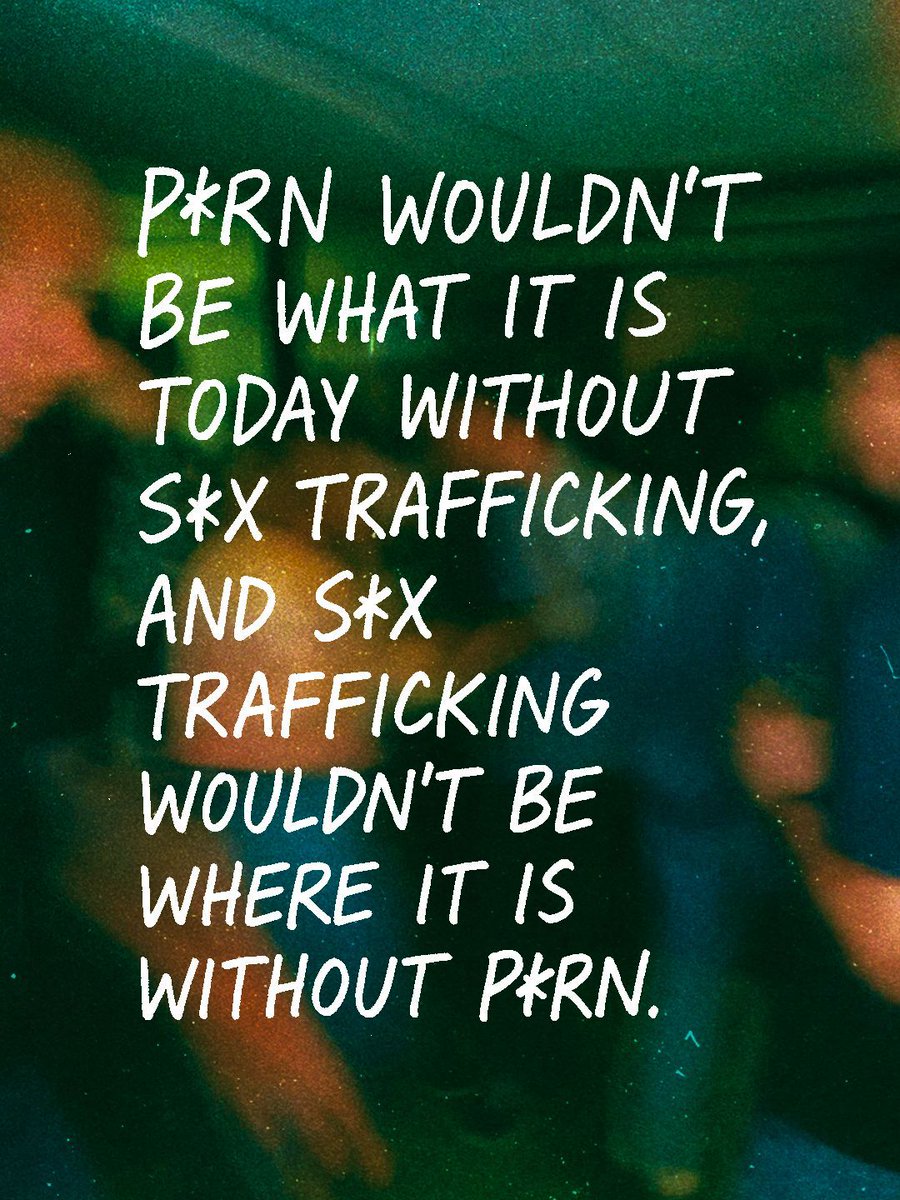 FightTheNewDrug's tweet image. We can’t end trafficking without facing the porn industry’s role in fueling it. That’s why we’re fighting at the source.
Commit today to #StopTheDemand by saying no to porn!
buff.ly/nPu6pb2