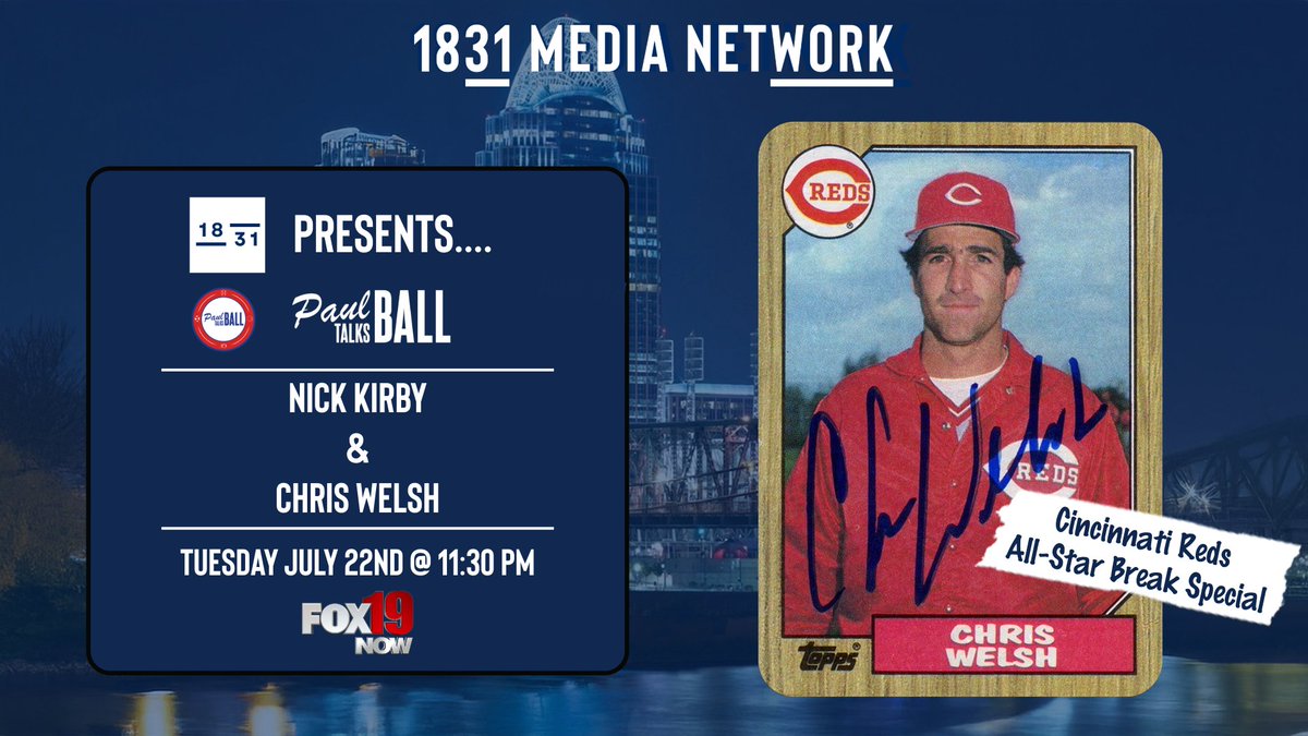 1831Media's tweet image. ‼️See you tonight on Fox 19‼️

@PaulFritschner @thinkpitch @Nicholaspkirby
