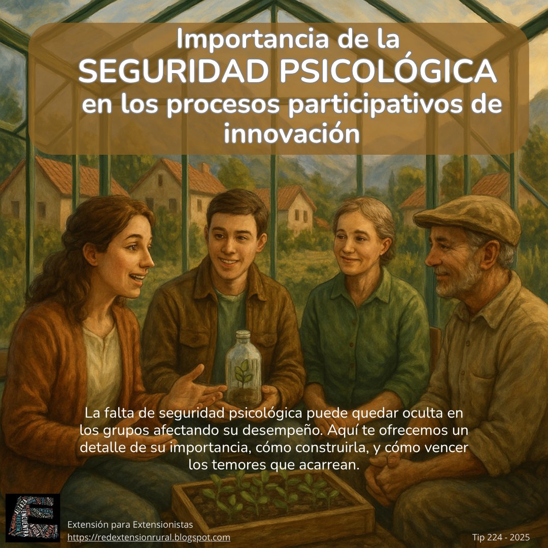 RedExtension's tweet image. ✨ Aquí te ofrecemos un detalle de su importancia, cómo construirla, y cómo vencer los #temores que suele acarrear esta tarea.
🎧 incluye Podcast
👉 extensioneinnovacion.substack.com/p/importancia-…
🍀Únete a la comunidad…COMPARTE ESTE CONTENIDO!
#innovacion #extensión #desarrollo