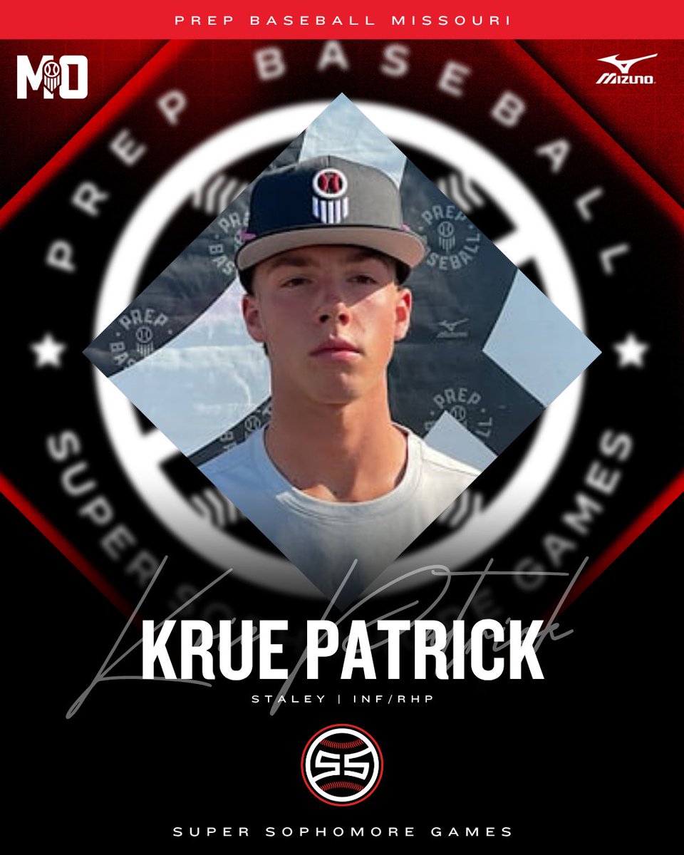 Prep Baseball Missouri (@prepbaseballmo) on Twitter photo ๐๐ก๐ฉ๐๐ง๐ ๐๐๐๐๐ฃ๐ง๐๐ โ
INF/RHP Krue Patrick (Staley) is locked to represent Team Missouri at the 2025 Prep Baseball Central Super Sophomore Games in Kansas City! #CSSG25
๐ค: loom.ly/0w-y0aE // <a href="/Kruep25/">Kruepatrick25</a> ๐๐ก๐ฉ๐๐ง๐ ๐๐๐๐๐ฃ๐ง๐๐ โ
INF/RHP Krue Patrick (Staley) is locked to represent Team Missouri at the 2025 Prep Baseball Central Super Sophomore Games in Kansas City! #CSSG25
๐ค: loom.ly/0w-y0aE // <a href="/Kruep25/">Kruepatrick25</a>