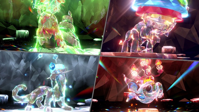 NinEverything's tweet image. Pokemon Scarlet and Violet announce Tera Raid Battles with Shiny Wo-Chien, Ting-Lu, Chien-Pao, Chi-Yu nintendoeverything.com/pokemon-scarle…