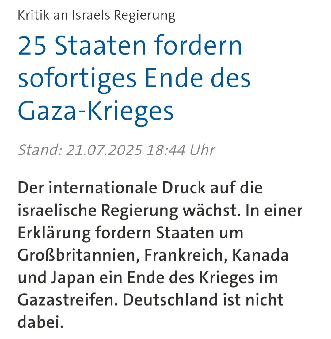 SWagenknecht's tweet image. Es ist eine außenpolitische Bankrotterklärung, dass Deutschland die #Gaza-Friedensinitiative der 25 Staaten nicht unterzeichnet hat. Wenn Frankreich, Polen und viele andere EU-Staaten dabei sind, dann hat sich die Bundesregierung in Europa auch noch außenpolitisch isoliert.…