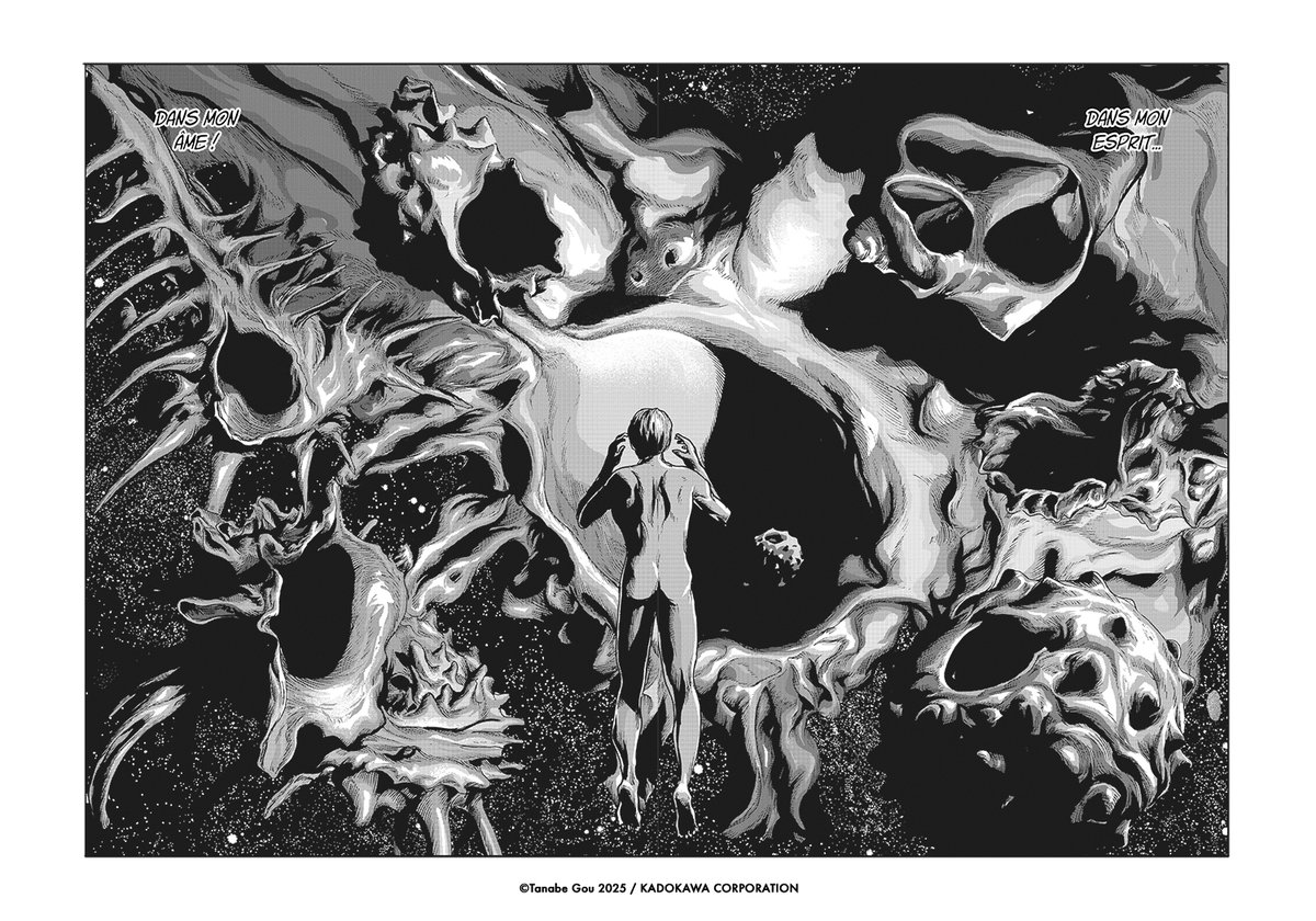 ki_oon_Editions's tweet image. Enfoncez-vous dans les contrées du Rêve pour un voyage sans retour ! Gou Tanabe donne corps avec brio à Randolph Carter, alter ego de H. P. Lovecraft… À travers lui s’expriment les pensées et les peurs de l’inventeur de l’horreur cosmique.
👉 "L'Indicible" sort le 4 septembre