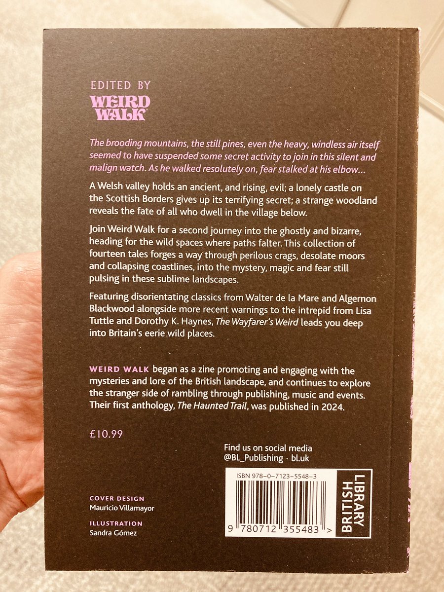BL_Publishing's tweet image. Stay on the path! Or maybe don’t… early stock in the office of the August Tales of the Weird - ‘The Wayfarer’s Weird: Wild Tales of Uncanny Rambles’ edited by Weird Walk! We loved The Haunted Trail so much we needed more 🚶‍♂️ 👻 (21/08)
