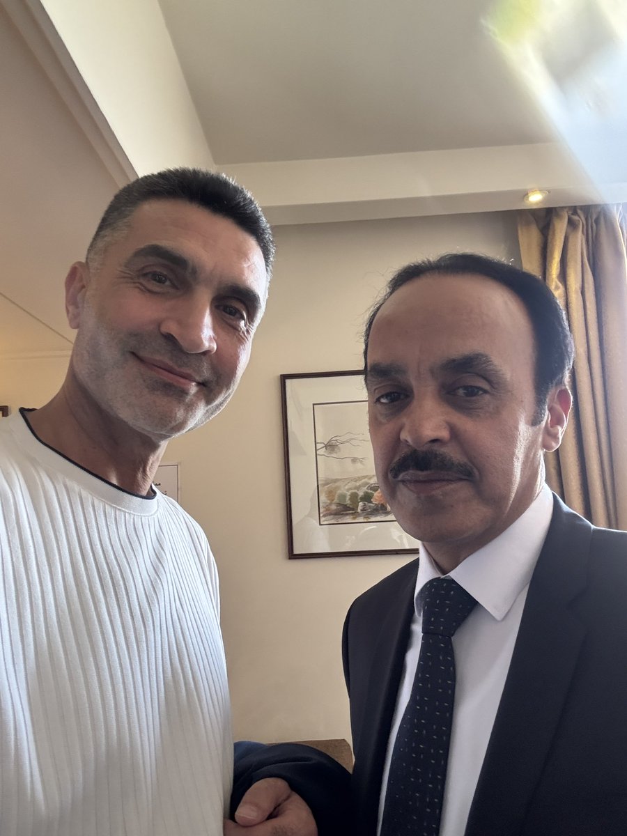 OmarEdlbi's tweet image. سعدت بلقاء القاضي جمعة العنزي رئيس لجنة التحقيق وتقصي الحقائق في أحداث الساحل..
وأتمنى أن يشكل تقريرها اليوم بداية لمرحلة جديدة تنتهي فيها حقبة إفلات المجرمين من العقاب.
تحية لجميع أعضاء لجنة التحقيق وكل من تعاون معهم.. وبانتظار خطوات جدية فعالية لمحاسبة كل من استباح دم الأبرياء