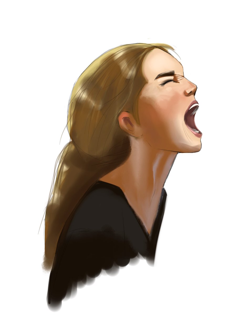 tjcreatingart's tweet image. sometimes it’s okay to scream #digitalart