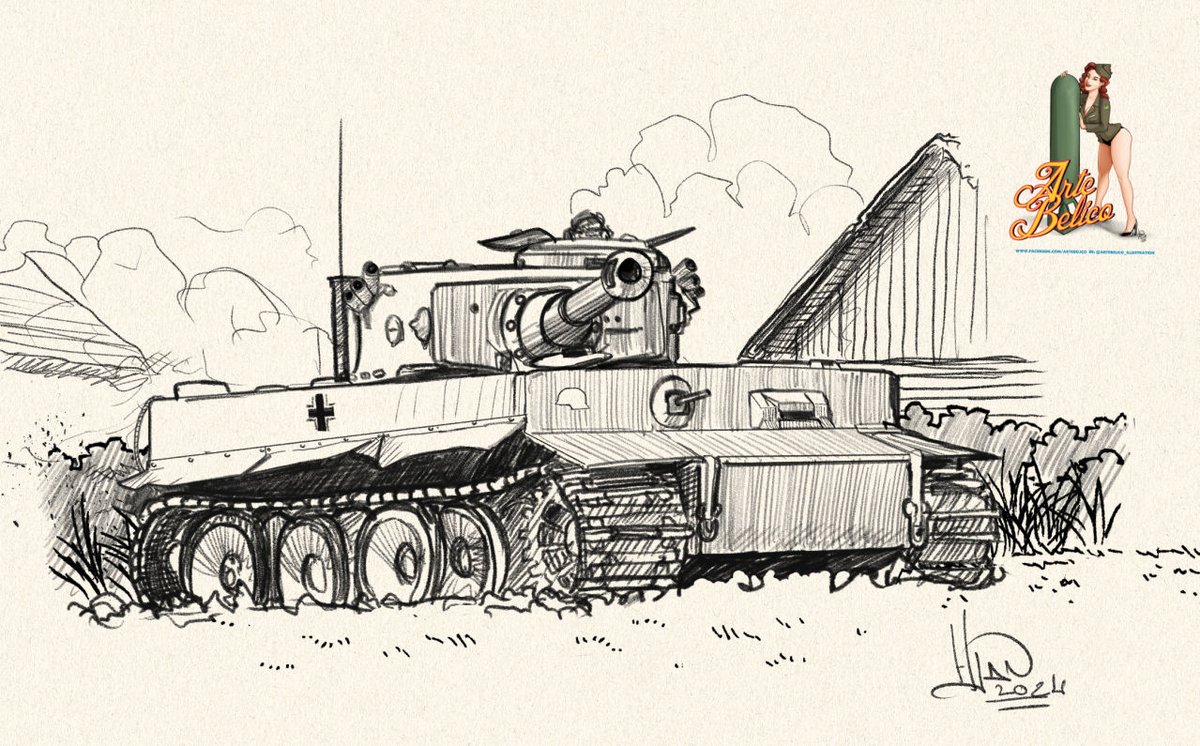 hansclaw's tweet image. Buenos dias, arma blindada II guerra mundial (sherman, tiger, Cromwell y panther)