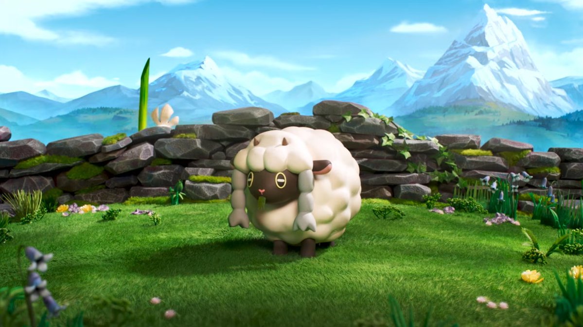 famitsu's tweet image. 『ポケモン』の新作ストップモーションアニメ『ポケモンテイルズ ネギカナイトとピチューの冒険』発表
famitsu.com/article/202507…
2027年公開予定。映像では草をはむウールーが公開
