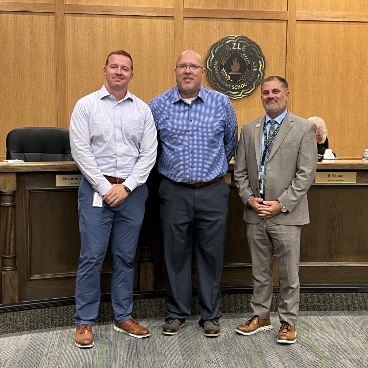 AHS baseball coach Stephen Smith was recognized at the July 21 school board meeting for being named THSCA Region 3 Baseball Coach of the Year!  Congrats, Coach Smith!