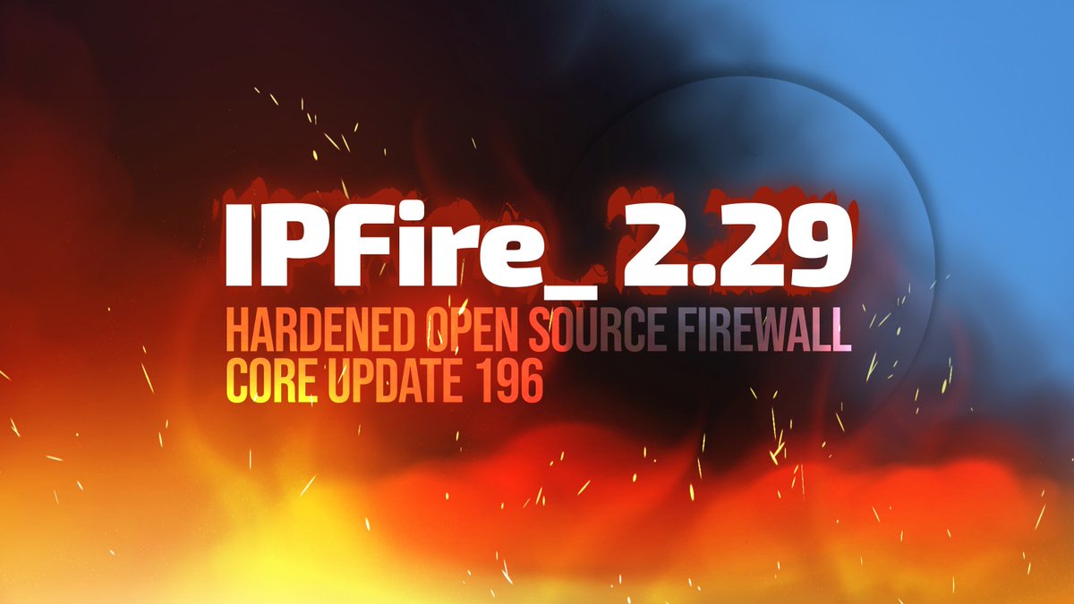 linuxiac's tweet image. IPFire 2.29 Core Update 196 open-source firewall is out with Linux kernel 6.12.34, GCC 15, improved WireGuard performance, and more.
linuxiac.com/ipfire-2-29-co…
#ipfire #linux #security #firewall #opensource
