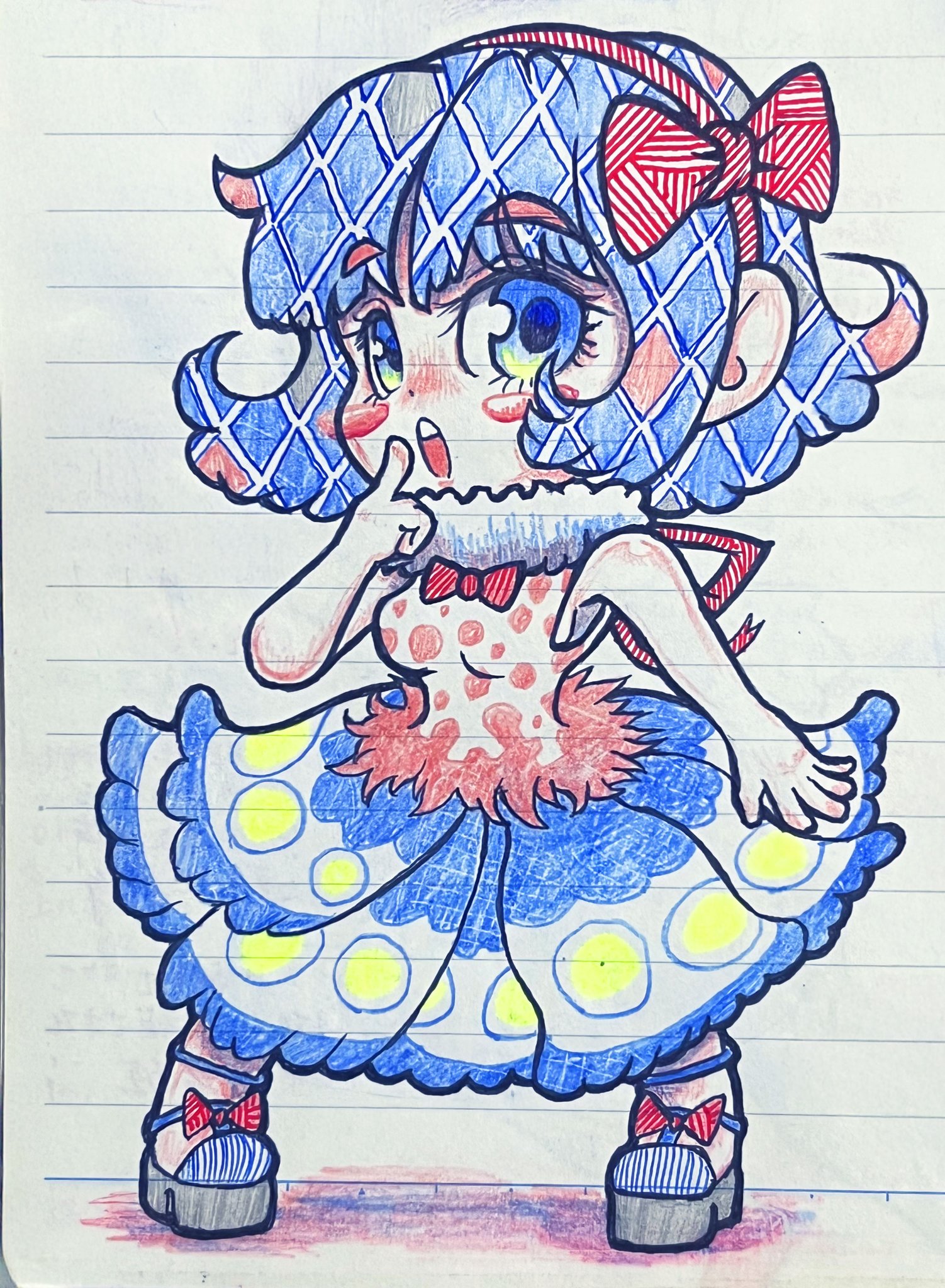 僕が最初に描いた絵 鹿角時計 on X: 