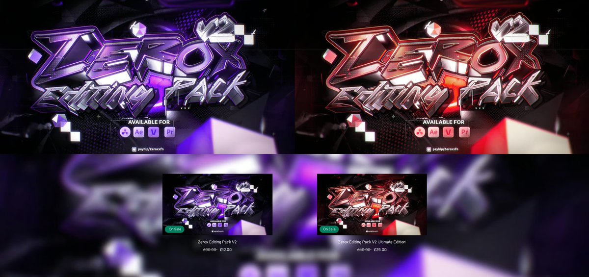 The Pack is out For Release PRICE, make sure to go buy it NOW! 😍

▶️BUY IT HERE🔽💰
payhip.com/Zeroxxfn
payhip.com/Zeroxxfn
payhip.com/Zeroxxfn