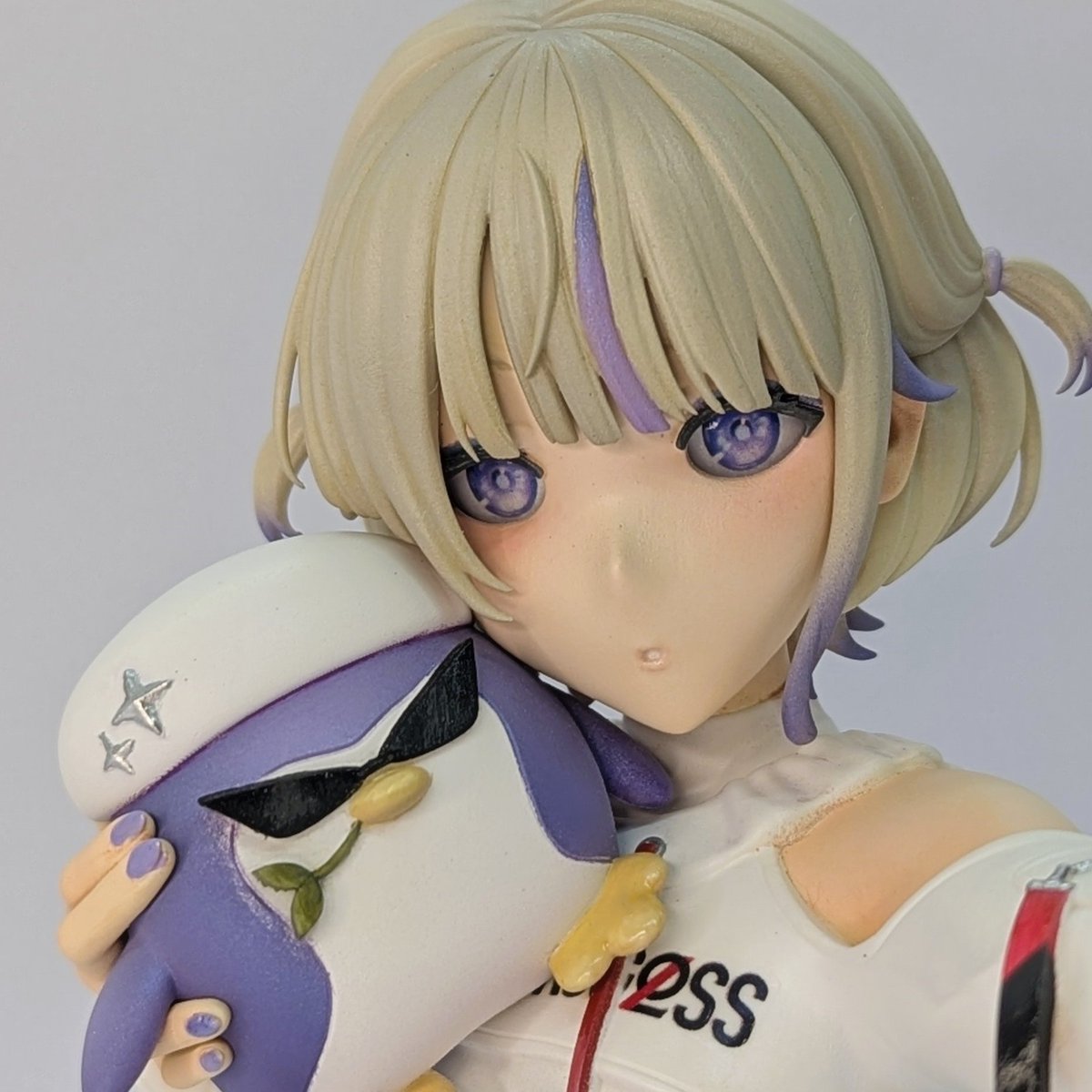 HanAstray's tweet image. 番長の見本完成しました。
今週のワンフェスで販売します。
轟はじめ胸像
価格15.000円
全高15cm
3Dプリンター出力品(SK本舗水洗い10kレジン)
+ドールアイ用デカールとReGLOSSデカール付き
*別途H・アイズ2の7mmレンズが必要になります。
#ワンフェス2025夏 #wf2025s #はじめ武勇伝