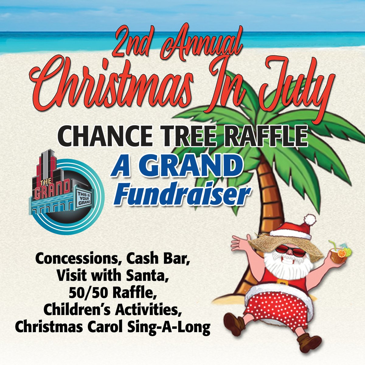 It's Christmas in - JULY! Win a treasure tree and support Your Grand!