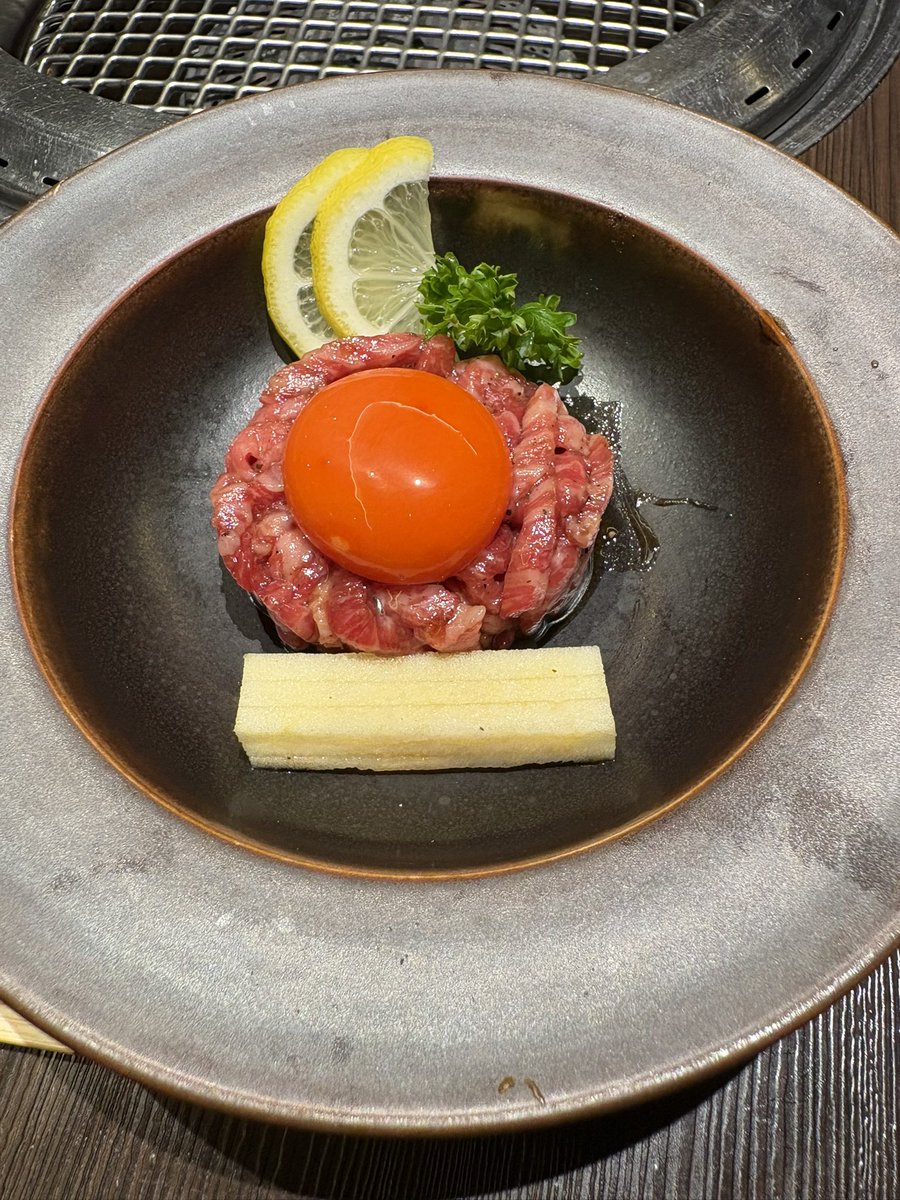 mariiii09140's tweet image. 最近ユッケ食べれるようになった🫶
美味しい(*´ч`*)