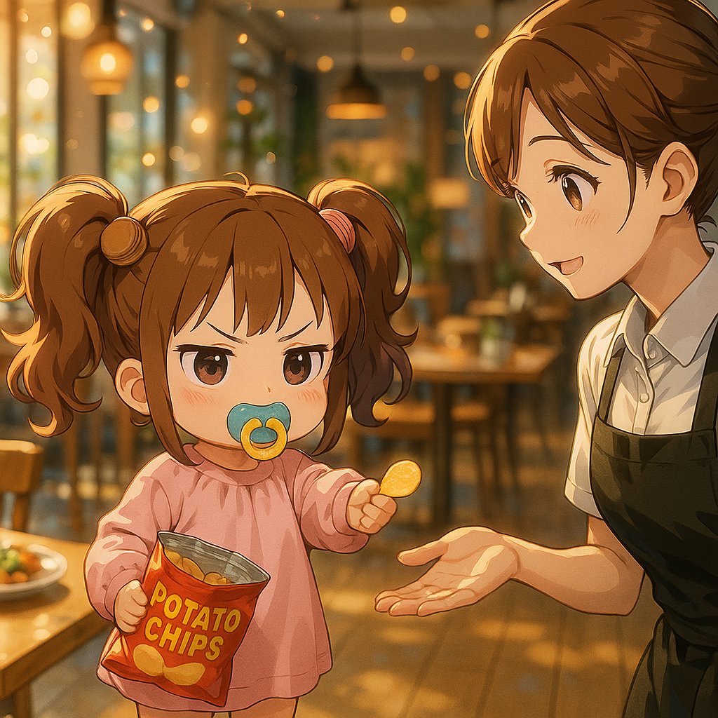 Kashiko_AIart's tweet image. 素晴らしいサービスに感謝のチップ
