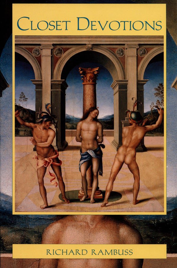 <a href="/kayteterry/">wormbuxx 🇵🇸</a> <a href="/tender_subject/">Tender Subject</a> Oh! That’s used as the cover of a great book called Closet Devotions by Richard Rambuss!  I wouldn’t be surprised if this got brought up!