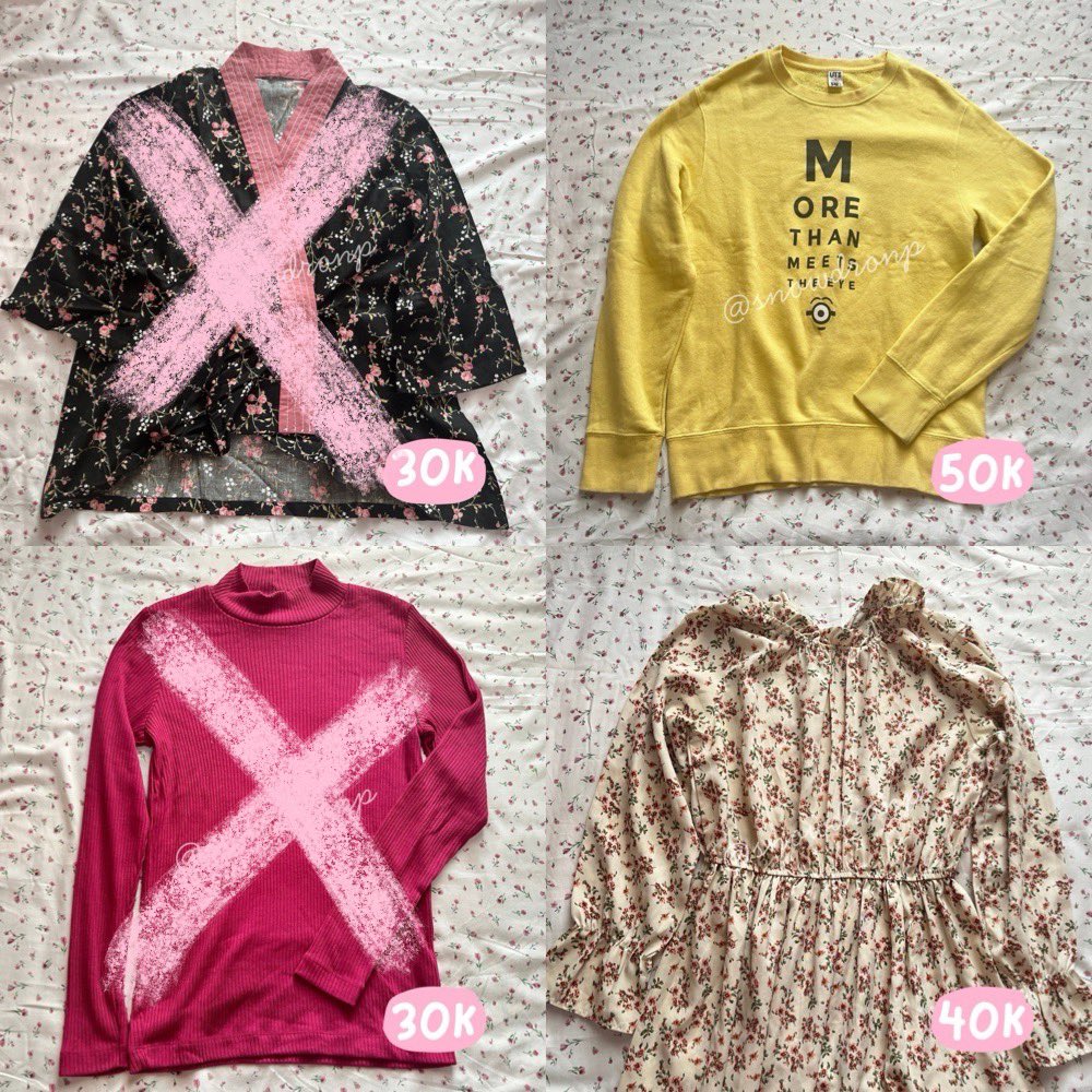 belocved's tweet photo. haloo yuk habisin preloved atasan dan bawahanku! beberapaa ada yang dari branded! https://t.co/iKBy4zA0jB