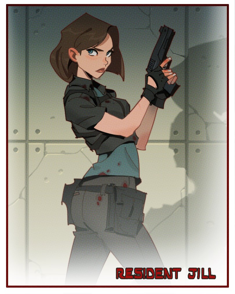 ShushkoVitaliy's tweet image. Jill in a bulletproof vest. So the final boss is probably close ;)
#ResidentEvil