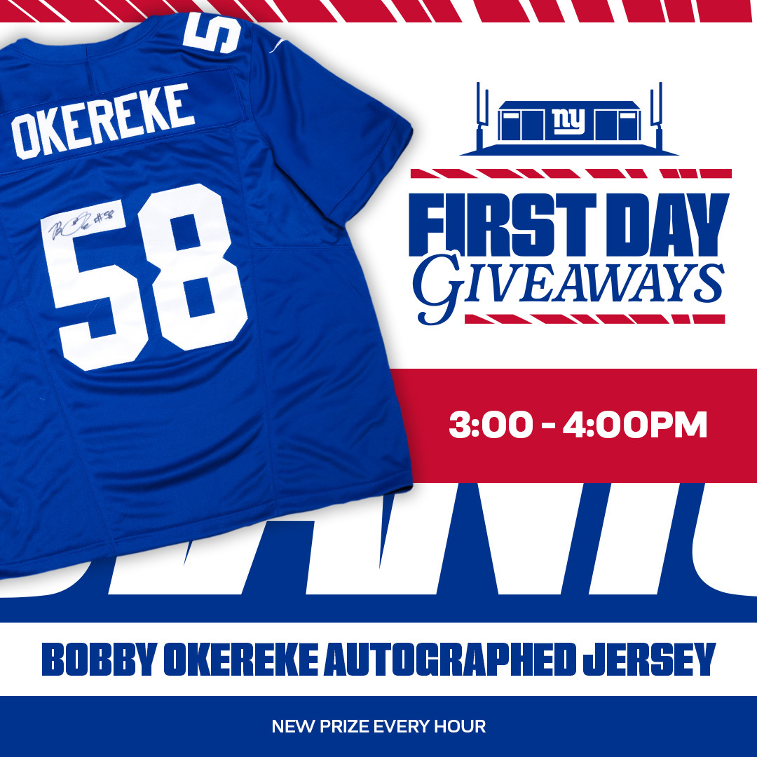 Giants's tweet image. Bobby O signed jersey 😤
Enter now for a chance to win: giants.com/firstdaygiveaw…