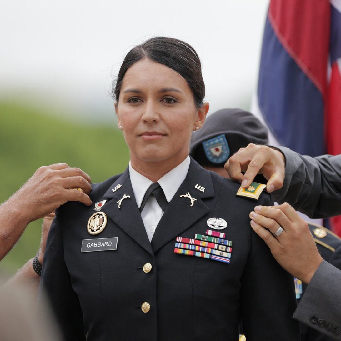 Describe Tulsi Gabbard in ONE word ❤️
