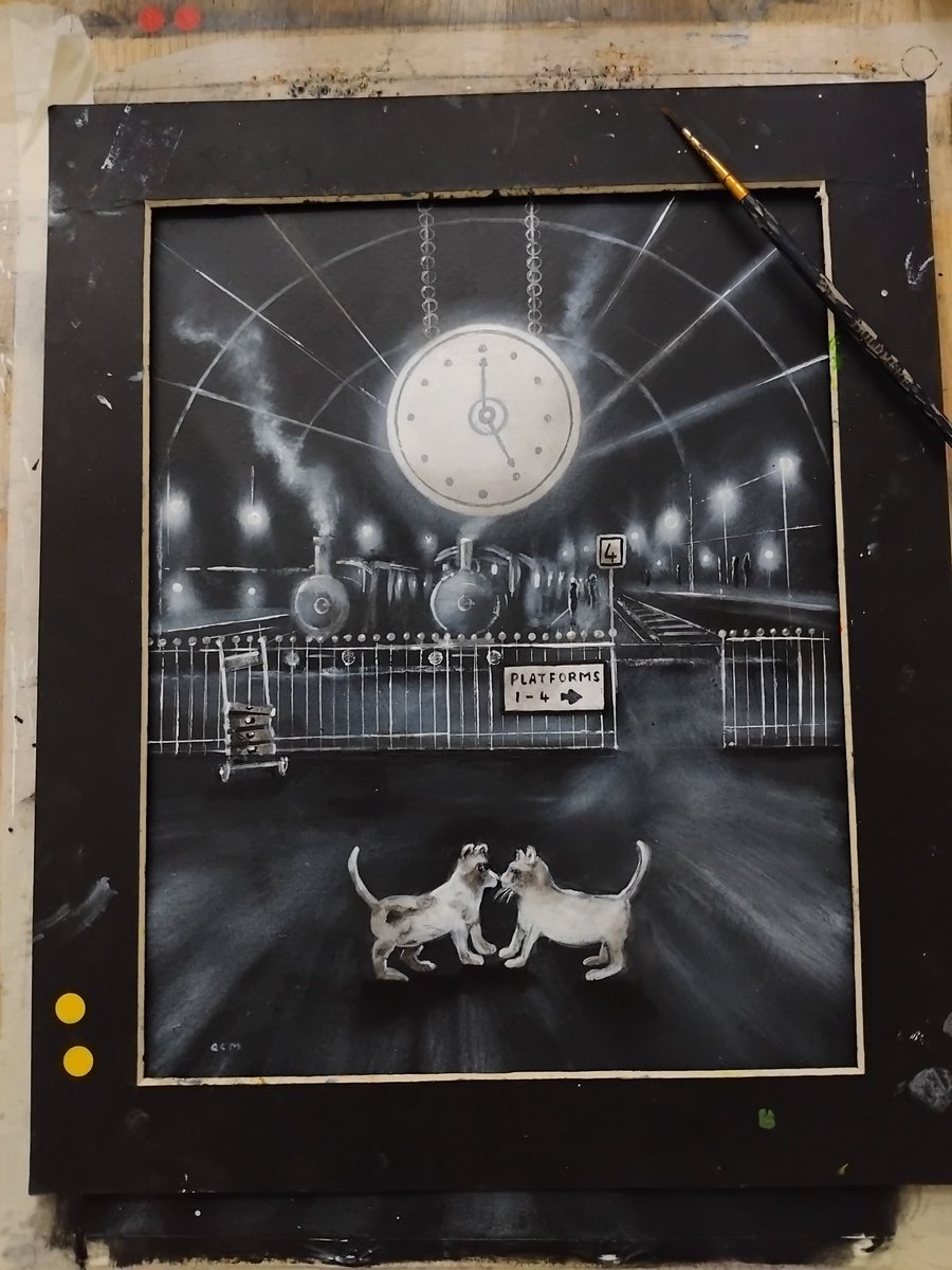 I think this is finished?...maybe a few adjustments? #art #artist #illustrator