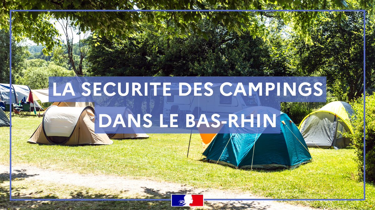 Prefet67's tweet image. #Sécurité | L'Etat mobilisé pour la sécurité des campings dans le Bas-Rhin ⛺
En savoir plus :
👉 Communiqué de presse : urls.fr/F6Gsxw
👉 Site de la préfecture du Bas-Rhin : urls.fr/6W8SJQ