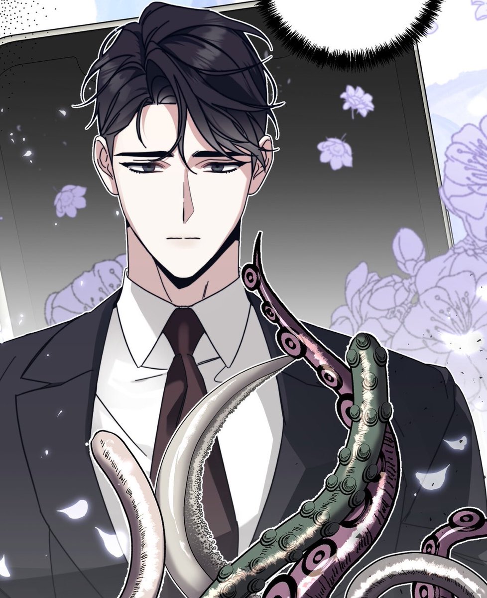 haerusb's tweet image. a new manhwa where the fl had an accident so she now sees her husband’s head as tentacles. It’s so weird but why did i actually like the first chapter that’s been released… it’s weirdly cute💀