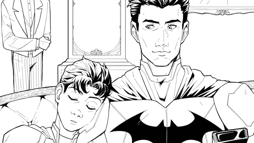 taku_tron's tweet image. #WIP colouring in this panel redraw today on stream!!
twitch.tv/takutron
#jasontodd #Batman #dcfc