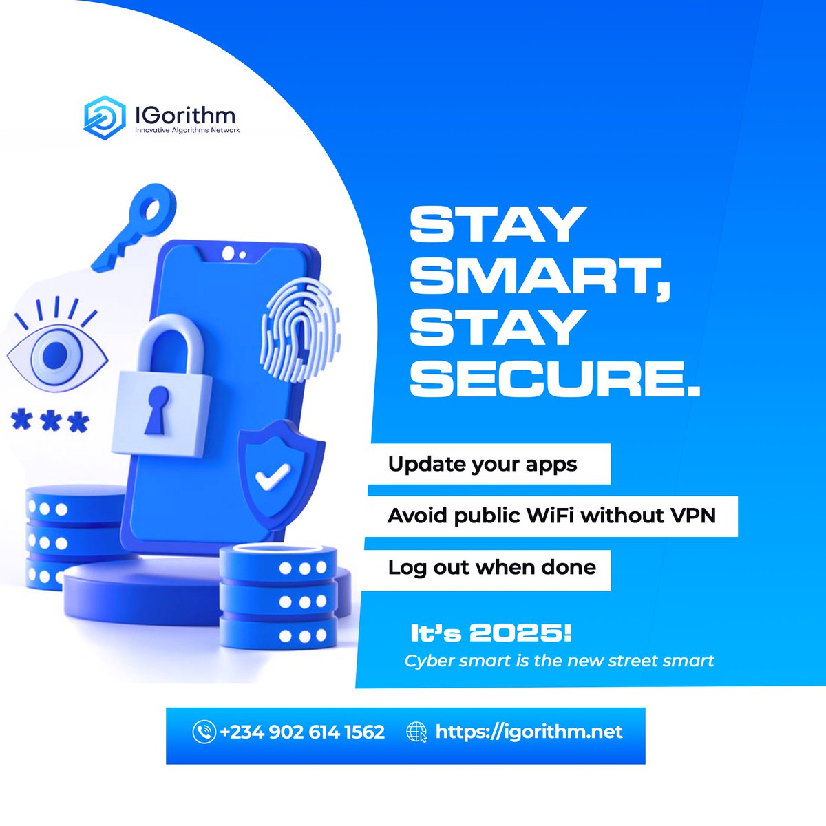 igorithmltd's tweet image. If you’re online, you’re a target.
But cybersecurity doesn’t have to be boring.
Swipe 👉 for smart, simple safety wins.
#DigitalSafety #CyberAware #Igorithm #StaySafeOnline #TechMadeSimple