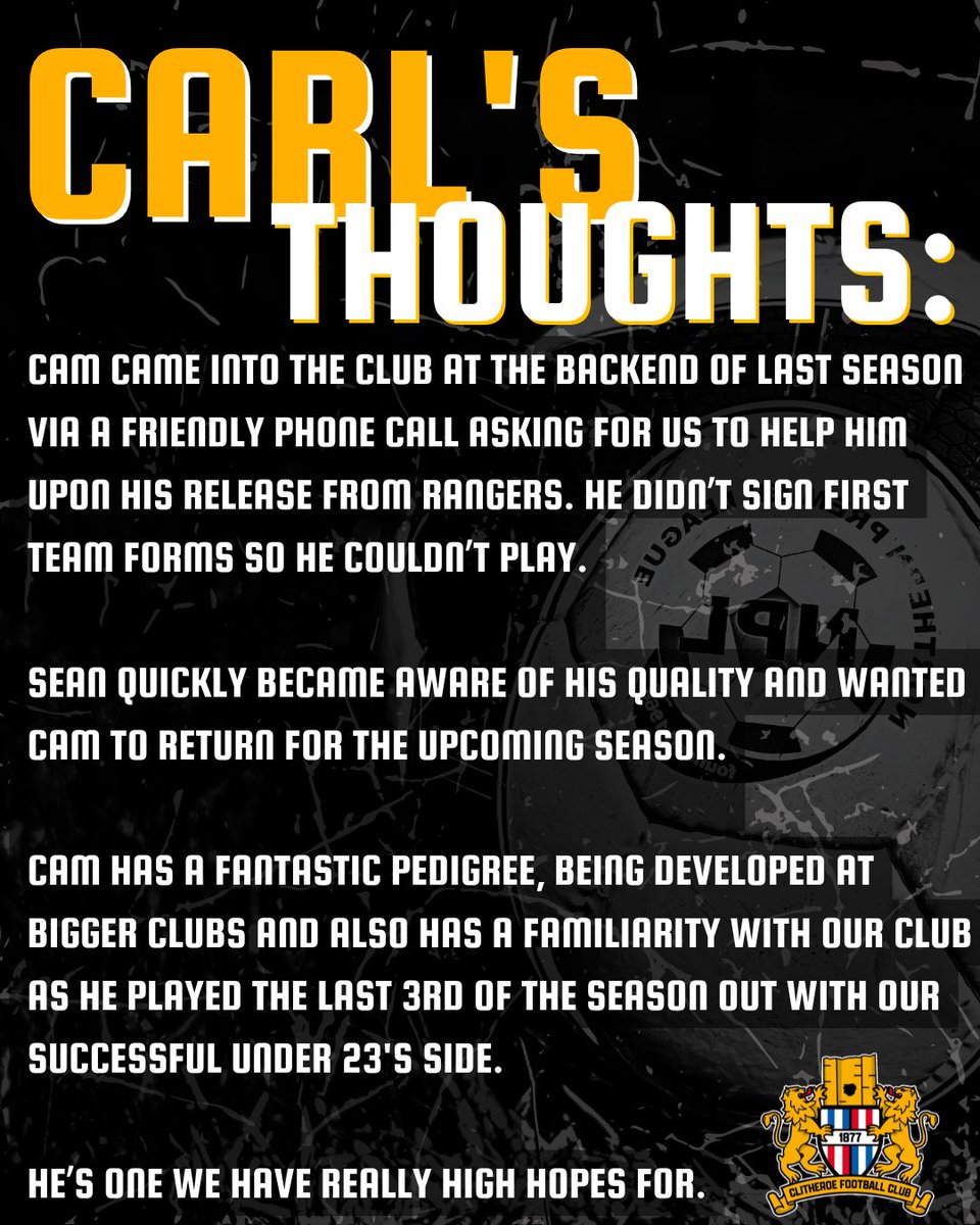 Clitheroe FC tweet media