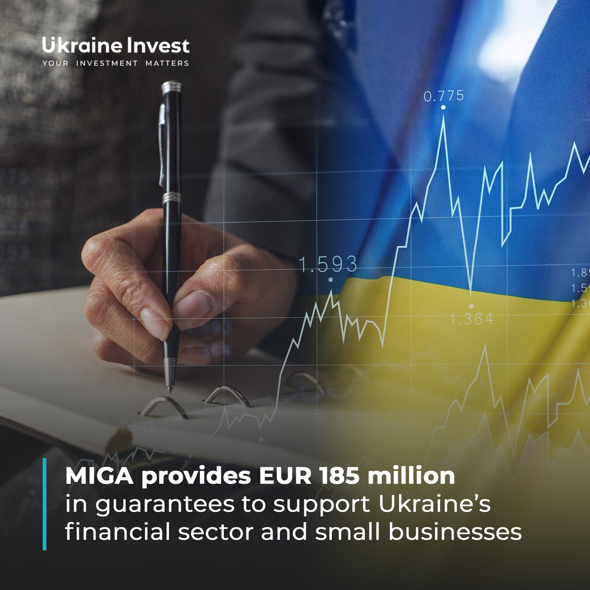 ⚡️MIGA provides EUR 185 million in guarantees to support Ukraine’s financial sector and small businesses➡️ ukraineinvest.gov.ua/en/news/miga-p…